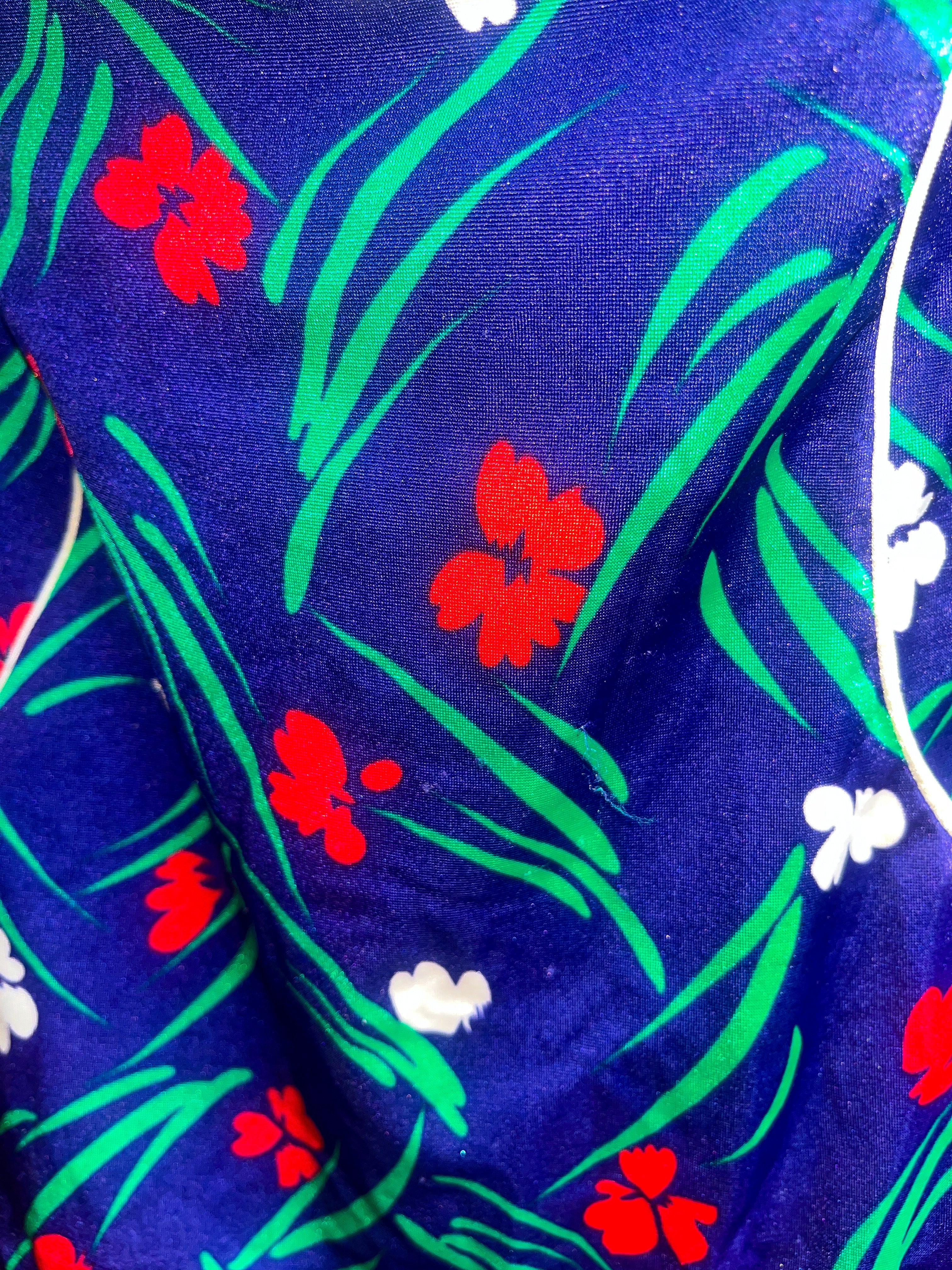 Vintage Floral Swimsuit