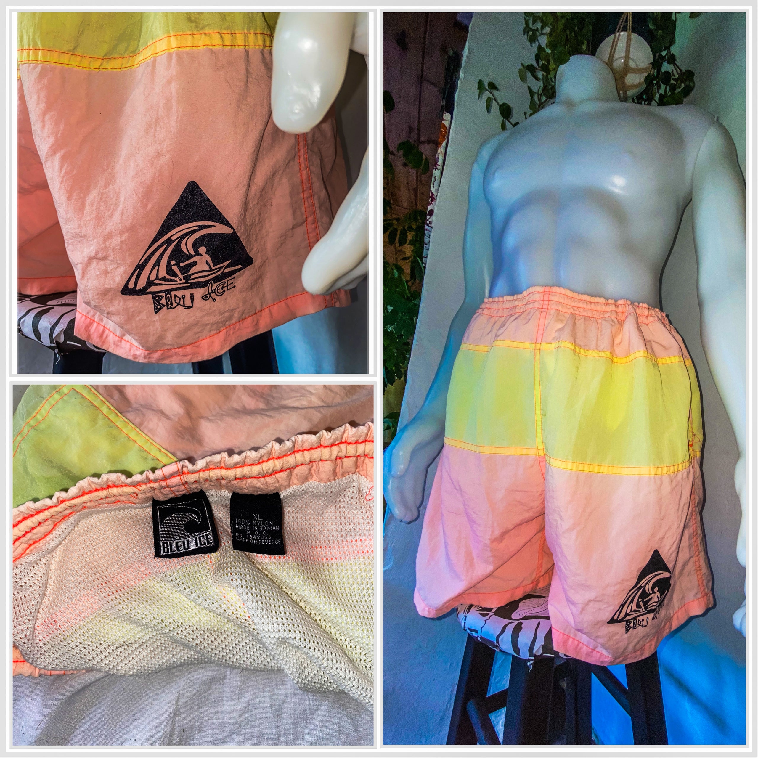 Bleu Ice Swim Trunks XL