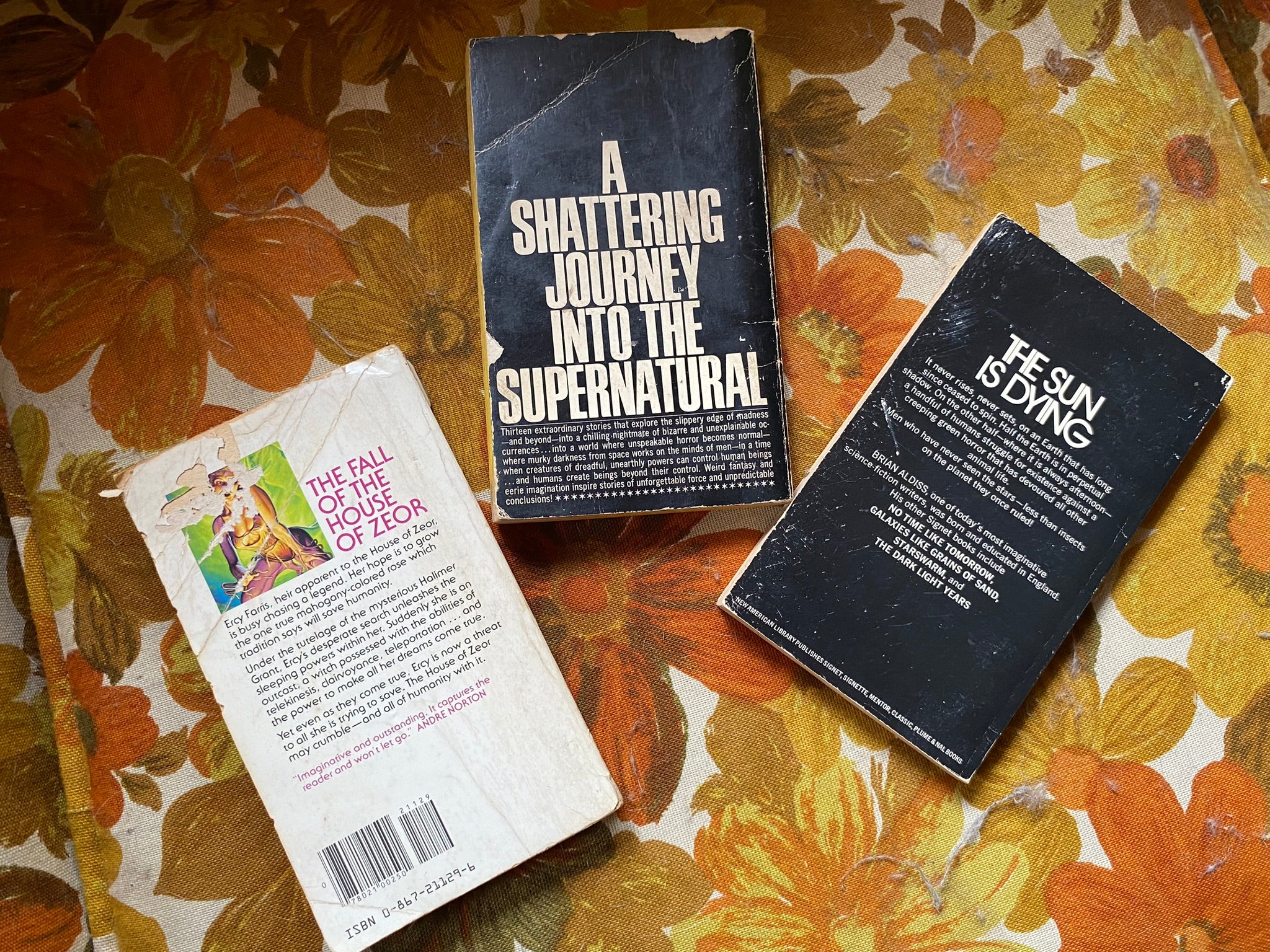 Vintage Sci-Fi Book Collection - 3 Classic Novels