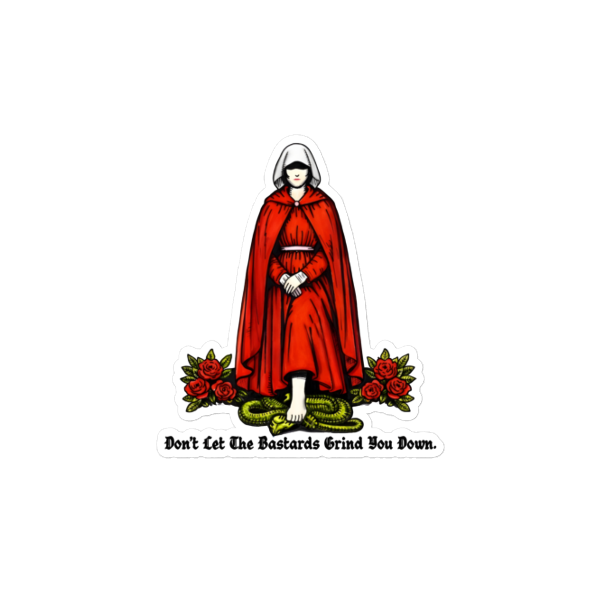 Handmaid Kiss-cut vinyl decals